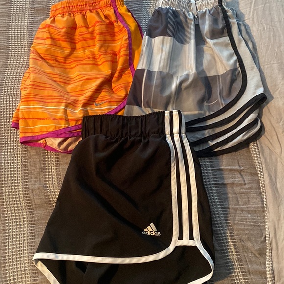 Nike Pants - Bundle of 3 XL Running Shorts Nike Adidas